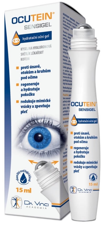 OCUTEIN SENSIGEL - DA VINCI Hydratačný očný gél 15 ml