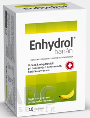 ENHYDROL Banán 10 vreciek