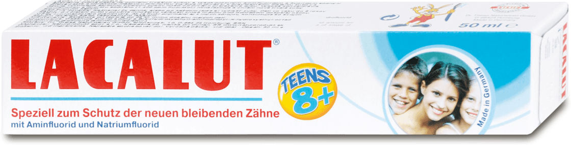 LACALUT Zubná pasta mládež 8+ 50 ml