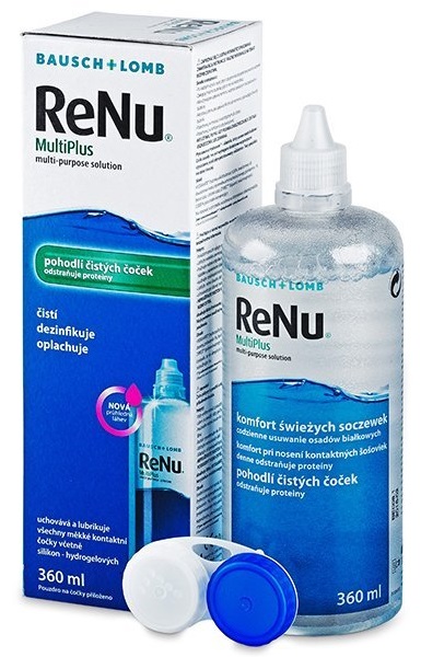 RENU Multiplus roztok na kontaktné šošovky 360 ml