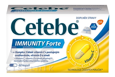 CETEBE Immunity Forte 60 kapsúl