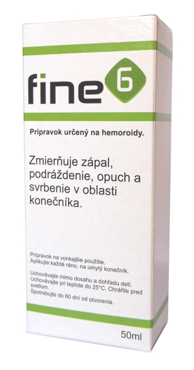 Fine6, olej na hemoroidy 50 ml