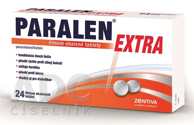PARALEN EXTRA proti bolesti 24 tbl