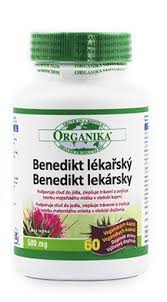 Organika Benediktín 500 mg 60 kapsúl