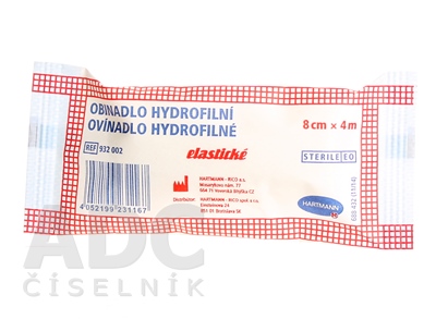 OVÍNADLO Hydrofilné pletené sterilné 8 cm x 5 m 1 ks