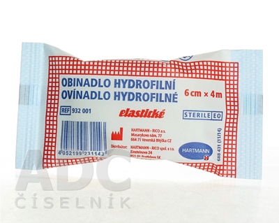 OVÍNADLO Hydrofilné pletené sterilné 6 cm x 5 m 1 ks