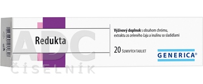 GENERICA Redukta 20 šumivých tabliet