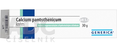 GENERICA Calcium pantothenicum krém 30 g