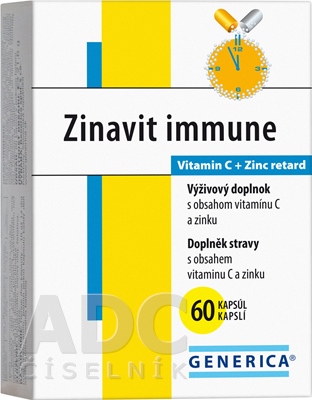 GENERICA ZINAVIT IMMUNE, 60 cps