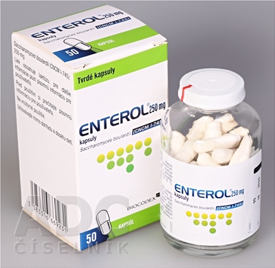 ENTEROL 250 mg kapsule 50 ks
