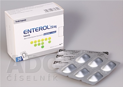 ENTEROL 250 mg kapsuly 30 ks