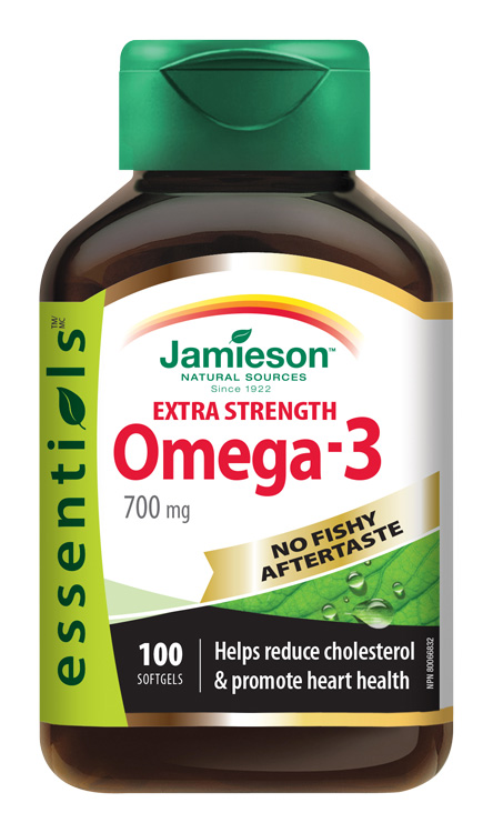 JAMIESON Omega-3 extra 700 mg 100 kapsúl