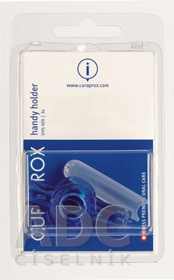CURAPROX UHS 409 plastový držiak 3 kusy