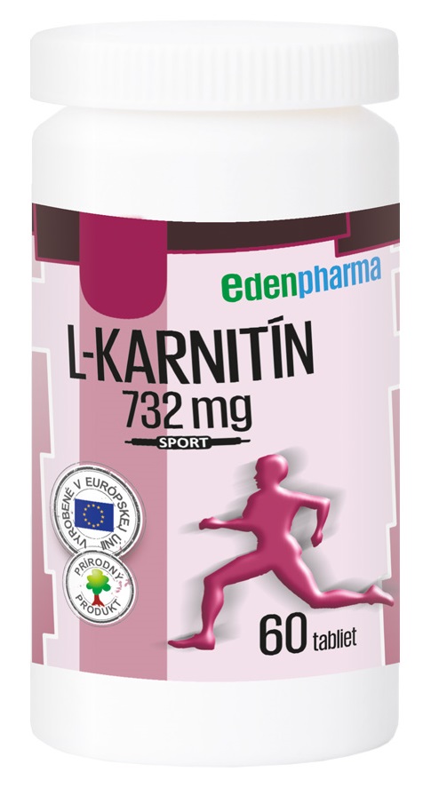EDENPHARMA L-karnitin 732 mg 60 kapsúl