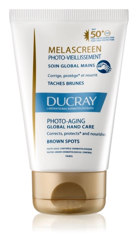 DUCRAY Melascreen soin global mains SPF50+ fotostarnutie komplexná starostlivosť o ruky 50 ml