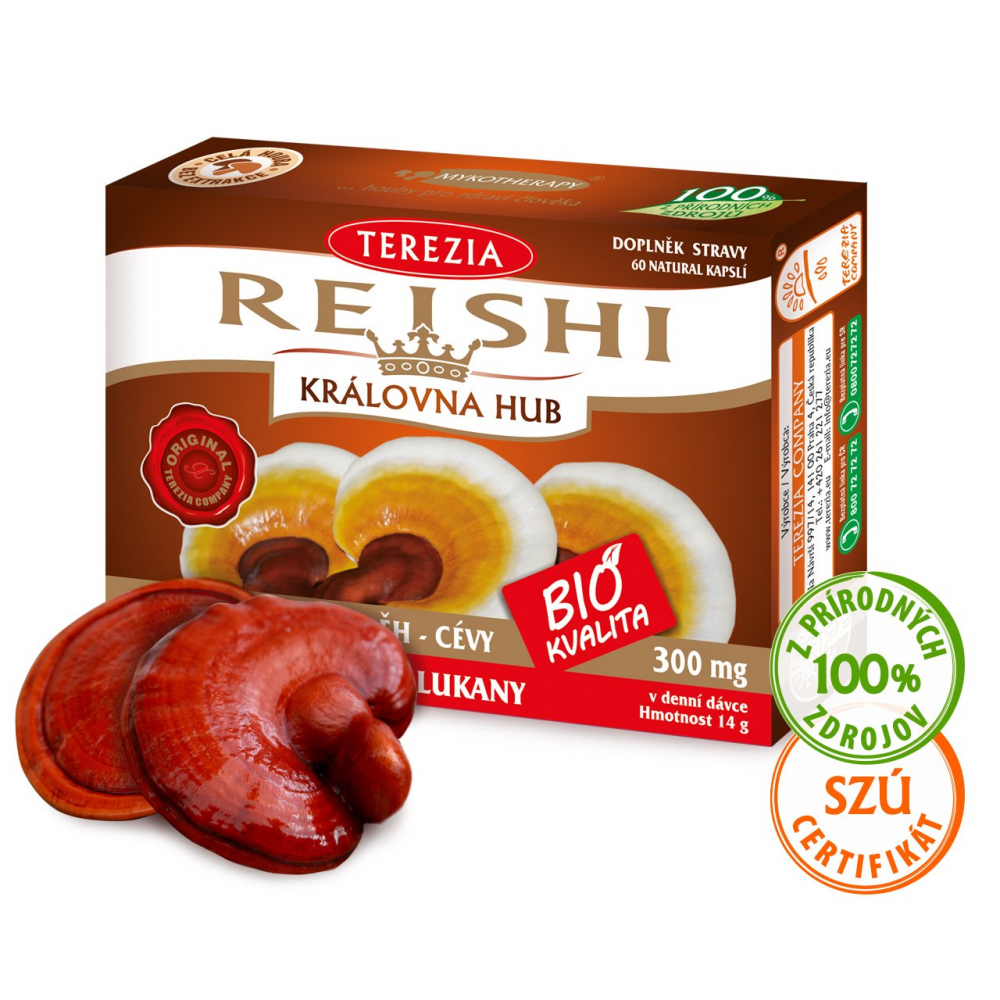 neaktuálne TEREZIA BIO Reishi 1 x 60 ks