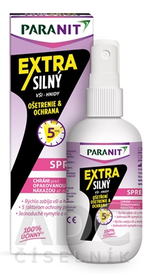 Paranit Extra silný sprej sprej proti všiam 100 ml