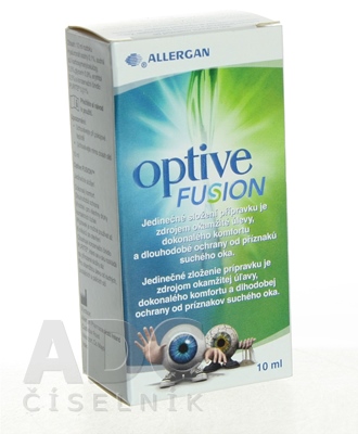 Optive FUSION očný roztok na zvlhčenie oka 10 ml