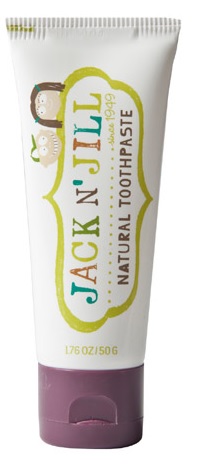 JACK N´JILL Prírodná zubná pasta pre deti, príchuť ČIERNA RÍBEZĽA 1x50 g