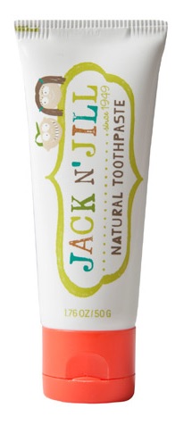 JACK N' JILL Prírodná zubná pasta pre deti s príchuťou jahody, 50 g