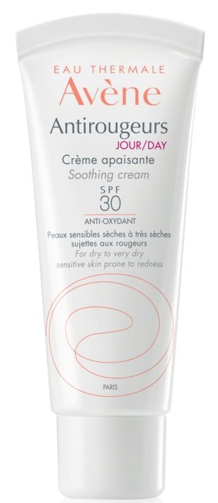 AVENE Antirougeurs SPF30 denný upokojujúci krém 40 ml