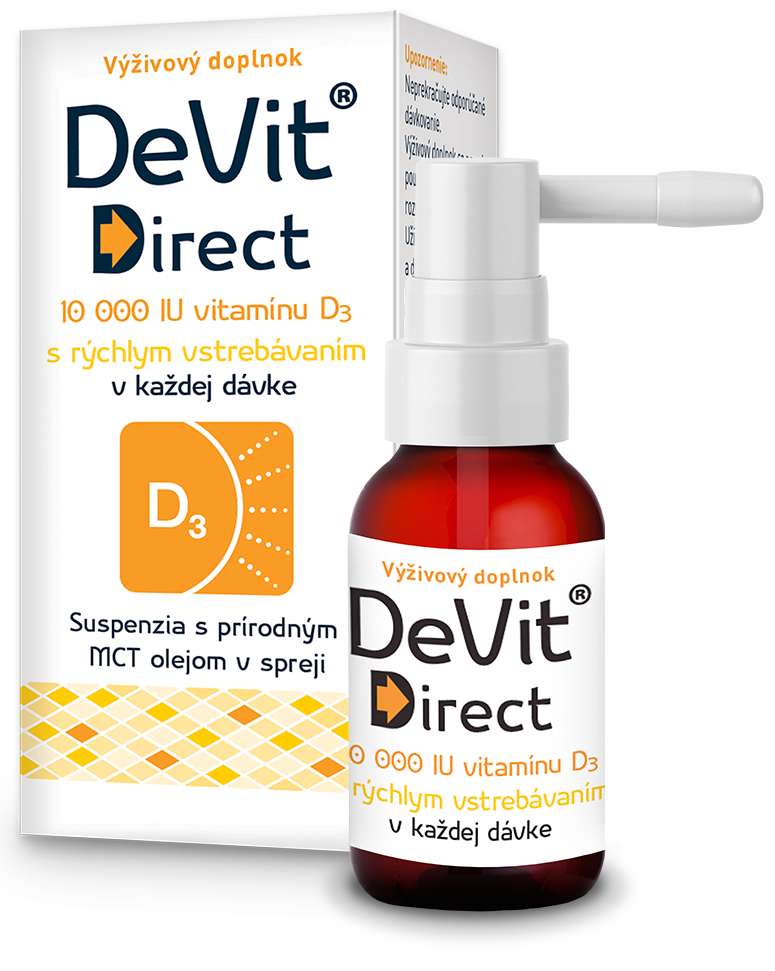 DEVIT Direct 10000 IU sprej 6 ml