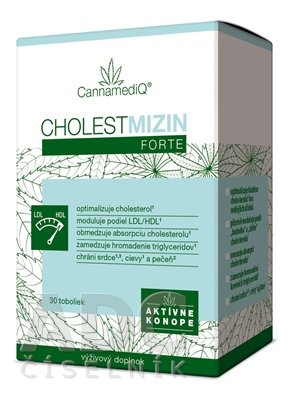 CannamediQ CHOLESTMIZIN cps 1x30ks