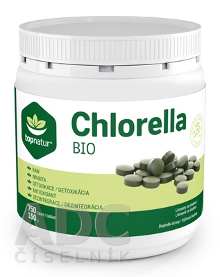 topnatur BIO CHLORELLA, 750 tbl