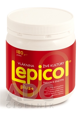 LEPICOL Plus Tráviace enzýmy prášok 180 g