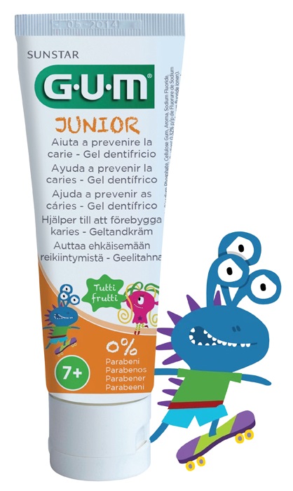 GUM zubná pasta Junior 50ml