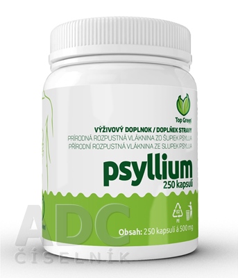Top Green Psyllium 250 kapsúl