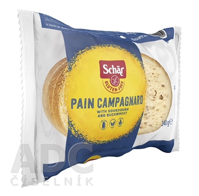 Schär PAIN Campagnard, bezgluténový krájaný chlieb, 240g