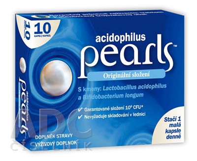 ACIDOPHILUS Pearls 10 kapsúl
