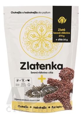 Maxivitalis Zlatěnka lněná vláknina s chia 300 g
