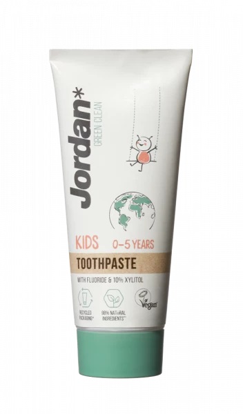 Jordan Green Clean Kids Detská zubná pasta 0-5 rokov, 50ml