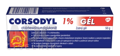 CORSODYL 1% GÉL 50 g