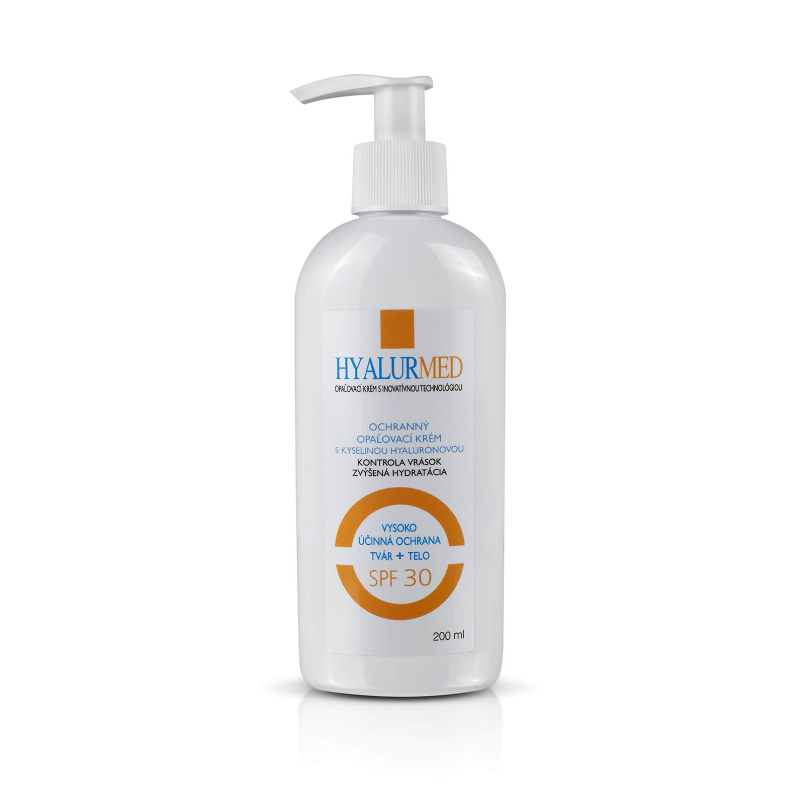 HYALURMED SPF 30 opaľovací krém 200ml