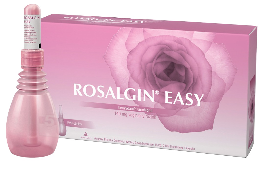 ROSALGIN EASY vaginálny roztok 5 x 140 ml