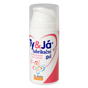 DR.MULLER Ty&Já Lubrikačný gél parfumovaný vôňou jahody 100 ml