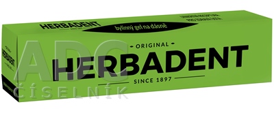 HERBADENT Original Parodontol Bylinný gél na ďasná 25 g