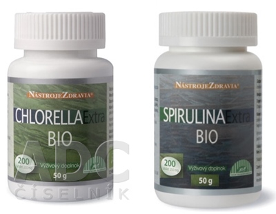 CHLORELLA Extra BIO + SPIRULINA Extra BIO