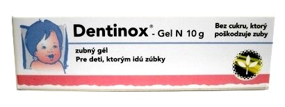 DENTINOX - Gél N zubný gél pre deti, 10 g