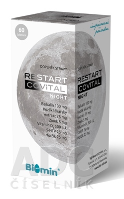 BIOMIN Restart covital night 60 kapsúl