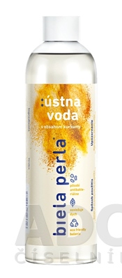 BIELA PERLA Ústna voda s obsahom kurkumy 250 ml