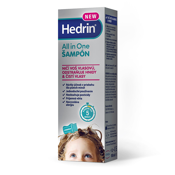 Hedrin All in One šampón proti všiam 100 ml