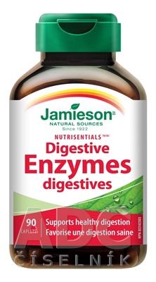 JAMIESON Tráviace enzýmy NUTRISENTIALS 90 tabliet