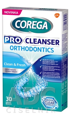 COREGA PRO CLEANSER ORTHODONTICS