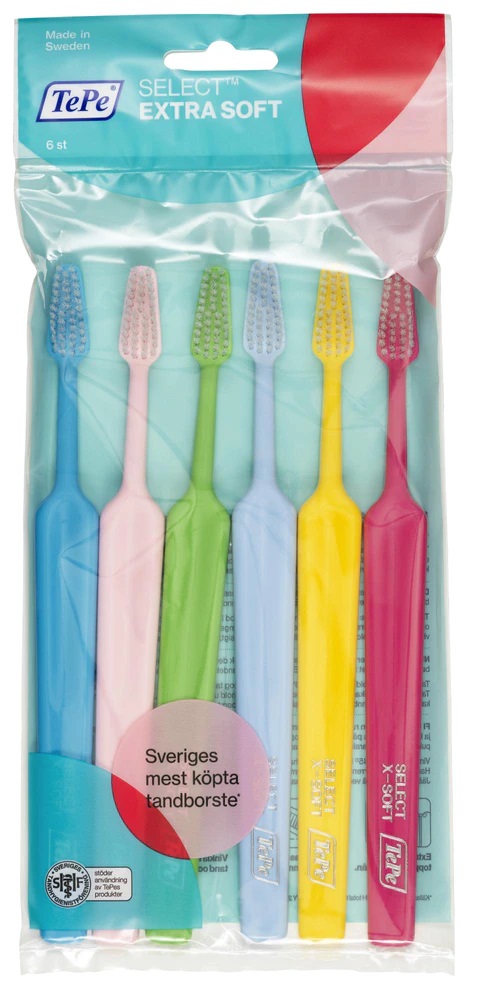 TEPE Select X-soft zubná kefka 4 + 2 kusy ZADARMO