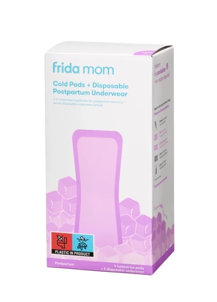 FRIDA MOM Chladiace absorpčné ice maxi vložky + nohavičky set