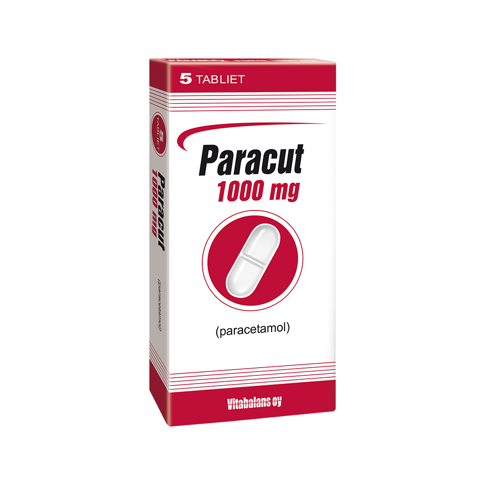 Paracut 1000 mg na bolesť a horúčku 5 tbl